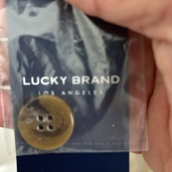 Lucky Brand Oversized Plaid Shirt Jacket. Faux Fur. Size L. - Picture 14 of 14